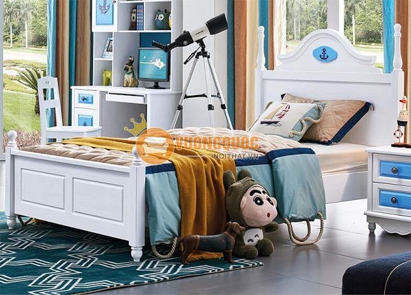 2.1. Giường ngủ đơn cho bé kích thước 1m4